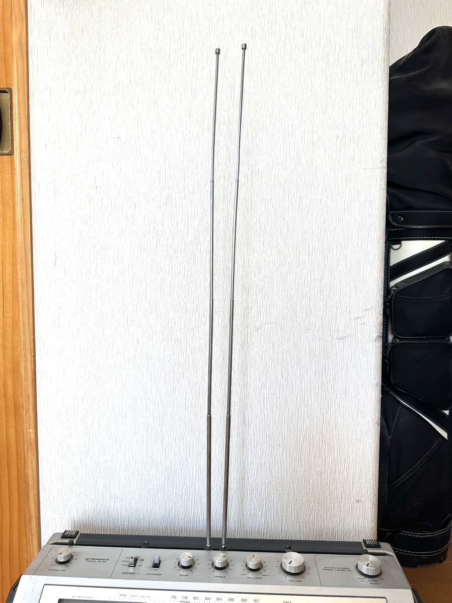 当時物 昭和レトロ パイオニア PIONEER SK-50 ビッグラジカセ ステレオ