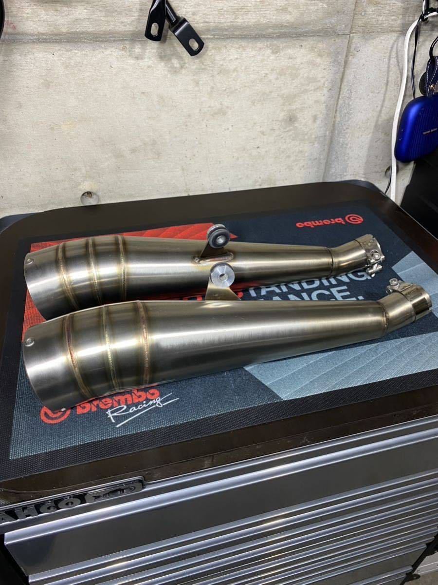トライアンフ ボンネビル用スリップオンマフラー トライアンフ 大和