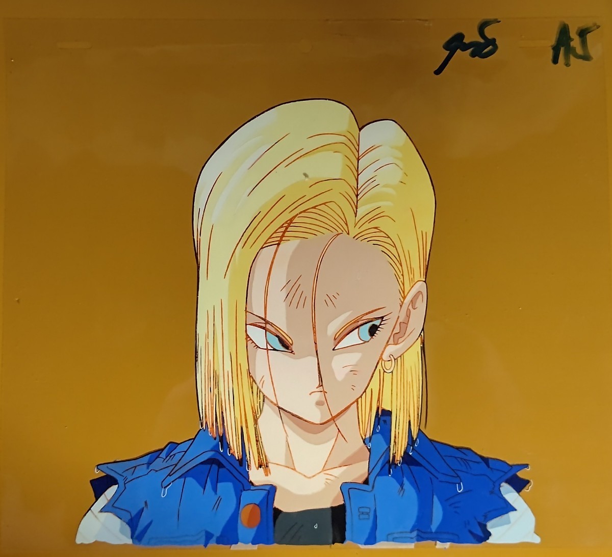 ドラゴンボールZ 18号 背景付セル画1(ドラゴンボール)｜売買された