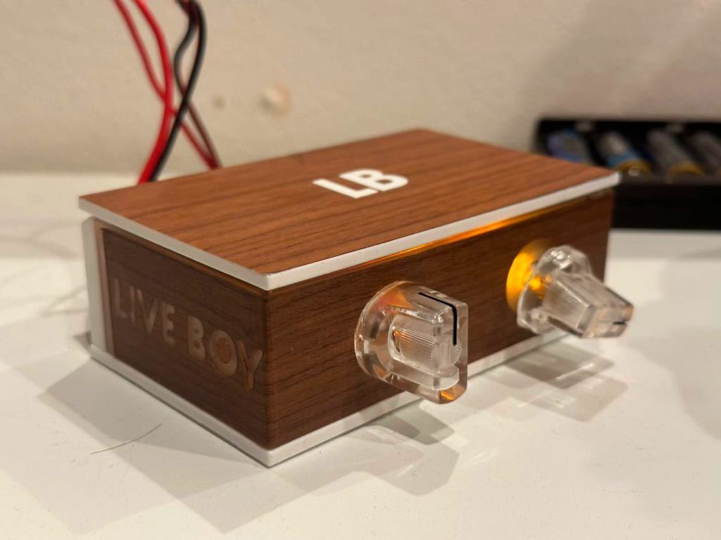 LIVE BOY】【ウッド】リバーブユニット バイブラソニック ローライダー