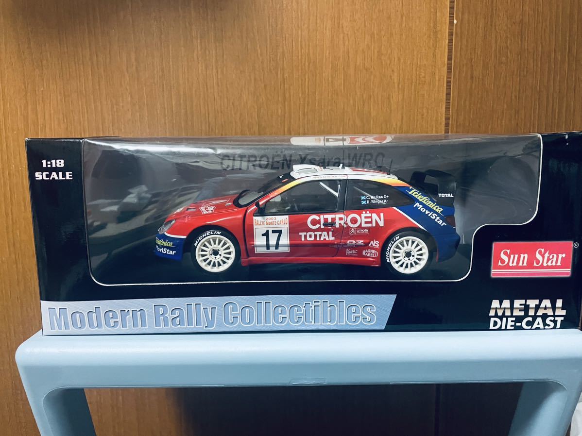 【限定セール，新作登場】 品 Sun Star ダイキャスト製 1/18 シトロエンクサラＷＲC⑰ ラリーモンテカルロ2003 サンスター製＃4403 METAL DIE-SAST(サンスター)｜売買されたオークション情報、yahooの商品情報をアーカイブ公開 - サンスター