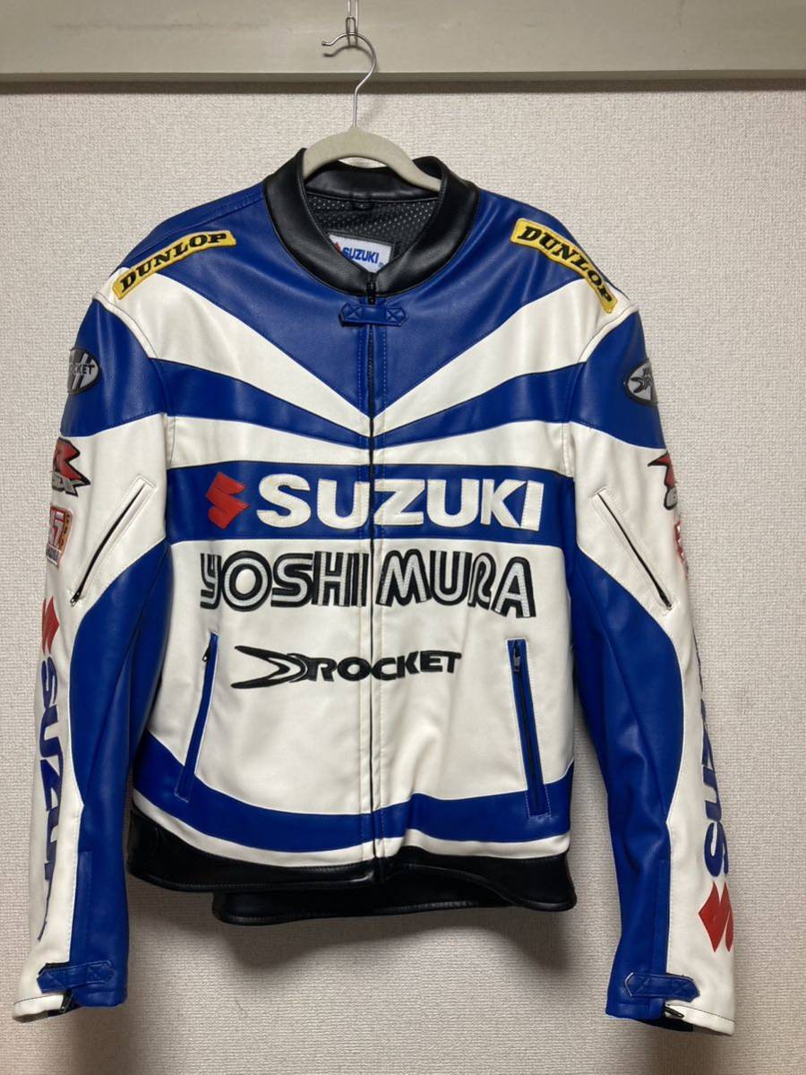 レーシングジャケット XL バイク SUZUKI スズキ ヨシムラ ジョーロケット JOE ROCKET ライダースジャケット ライディングジャケット