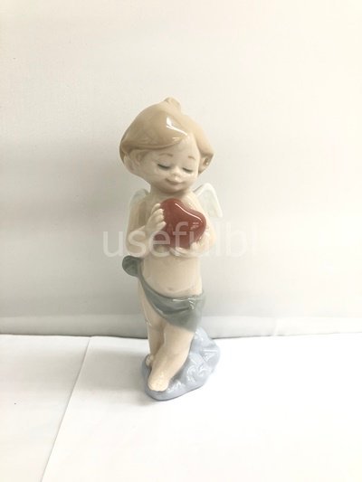 NAO】ナオ リヤドロ 人形 陶器 置物 エンジェルラブ SY01-GF9 陶芸