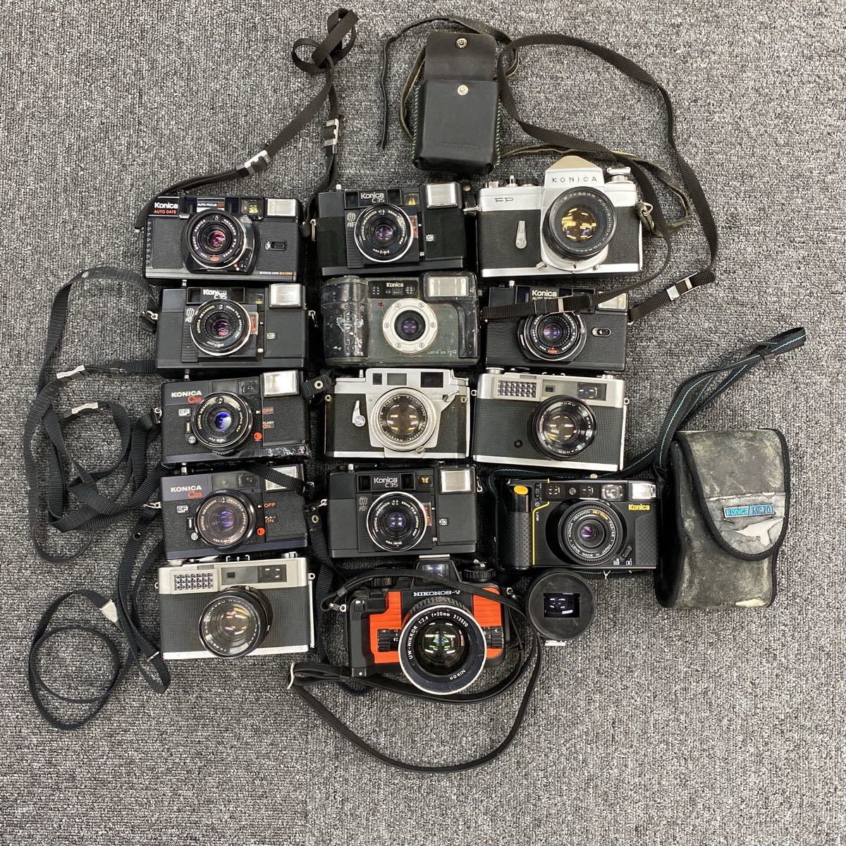 1円スタート!! Konica コニカ まとめ 14点セット 動作未確認 カメラ