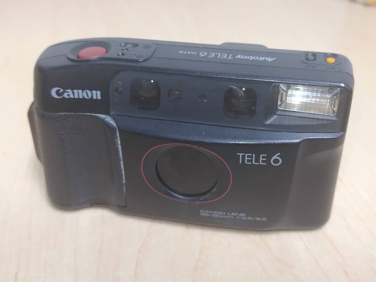 コンパクトフィルムカメラ]CANON/キヤノン Autoboy TELE6 DATE 動作