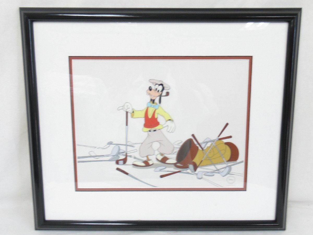 セル画 英語 ディズニー Disney K2GOF HOW TO PLAY GOLF FRAMED セル画