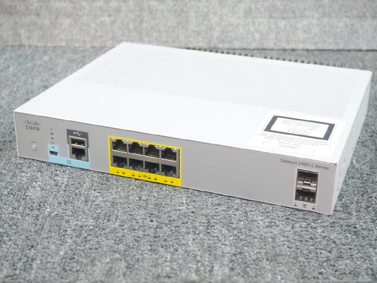Cisco Catalyst 2960-L - Series Switch 1GB 2960L Port スイッチ 0