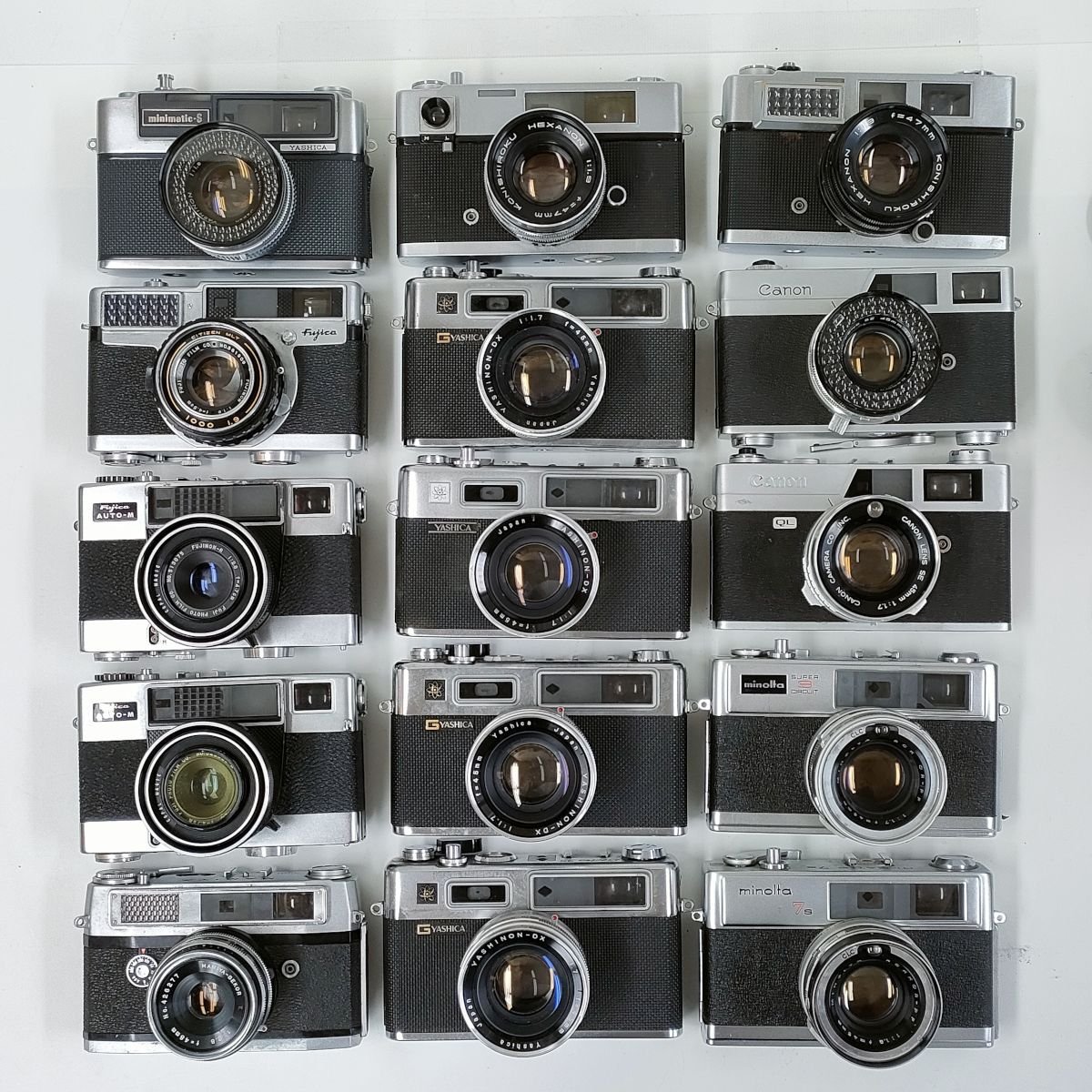 YASHICA ⁄ Yashicaって YASHICA（ヤシカ）のフィルムカメラ代表機種