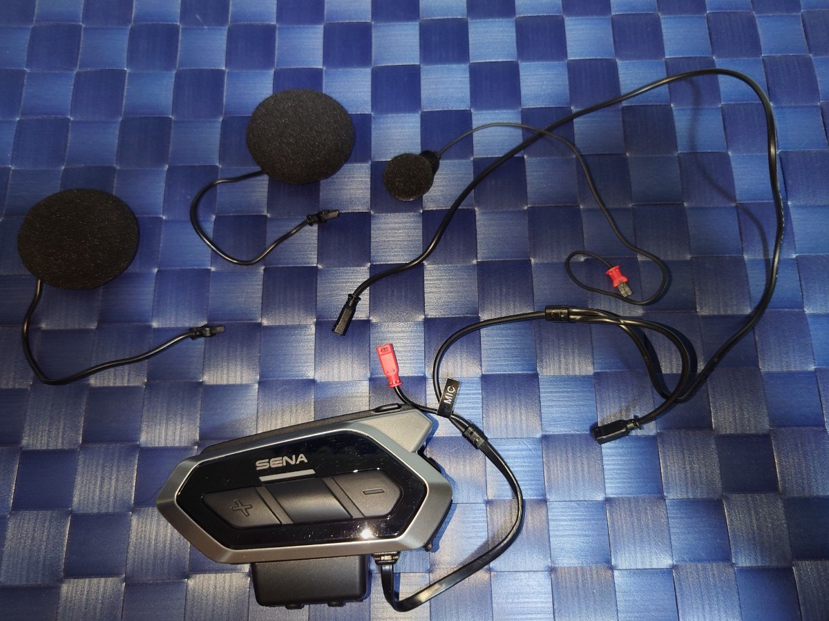 SENA セナ 50R-01 インカム HDスピーカー 正規品 美品 保証書アリ バイク/オートバイ用_1