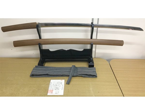 Sその他◇日本刀 清継作 長さ約73.7cm 平成元年二月日 ◇C22