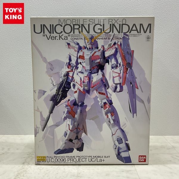 1円〜 バンダイ MG 1/100 機動戦士ガンダムUCユニコーンガンダム Ver.Ka