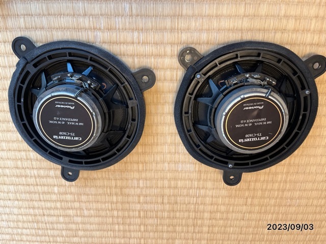 車 Pioneer Carrozzeria TS-C1630 カースピーカー 新古