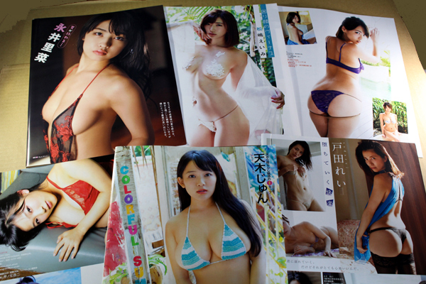 切り抜き グラビア 27ページ 天木じゅん わちみなみ 村上友梨 片岡沙耶 和地つかさ 柳いろは 奈月セナ 佐藤聖羅 他 安心の匿名取引_4
