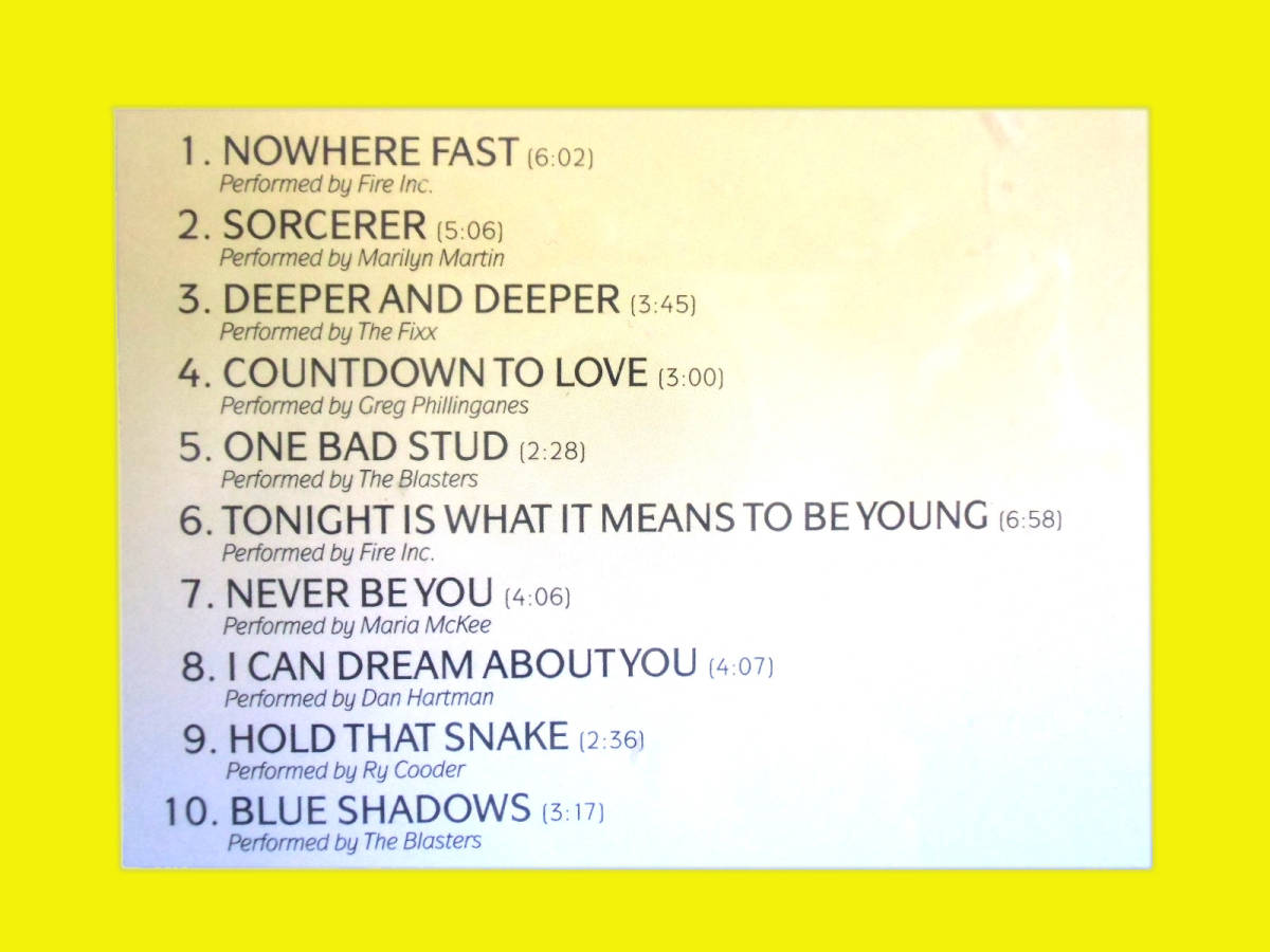 ストリート・オブ・ファイヤー★ウォルター ヒル　☆マイケル パレ/ダイアン レイン/ウィレム デフォー　♪ライ クーダー_2