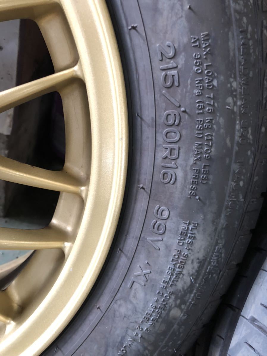 スバル 純正OP BBS RG362 アルミホイール 16インチ 16x6.5JJ 48 5H PCD