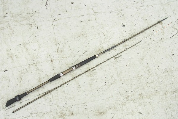 E103-S25-2824 alphatackle アルファタックル Kaijin 海人 ヒラメ 245MH ロッド 釣り竿 現状品⑧＠