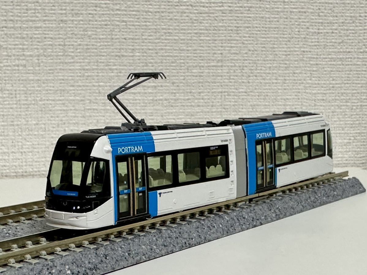 鉄道模型 KATO 富山ライトレール TLR0600形電車（青） 14-801-4