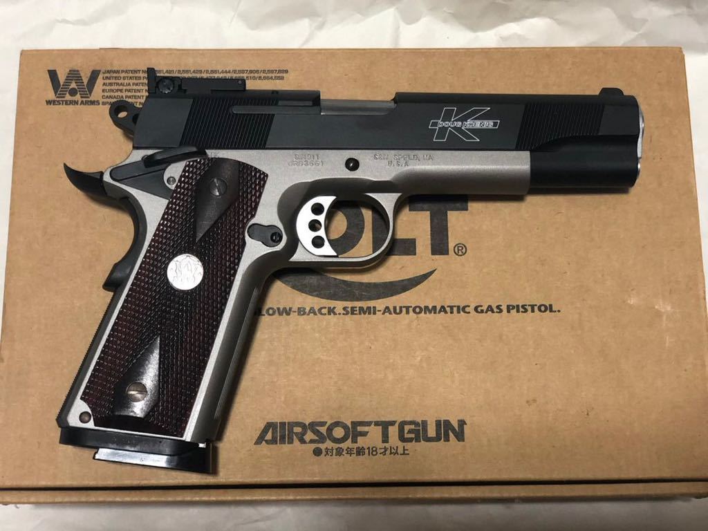 WA SW1911 Smith&Wesson 希少品COLT.45AUTO コルトガバメント ブロー 