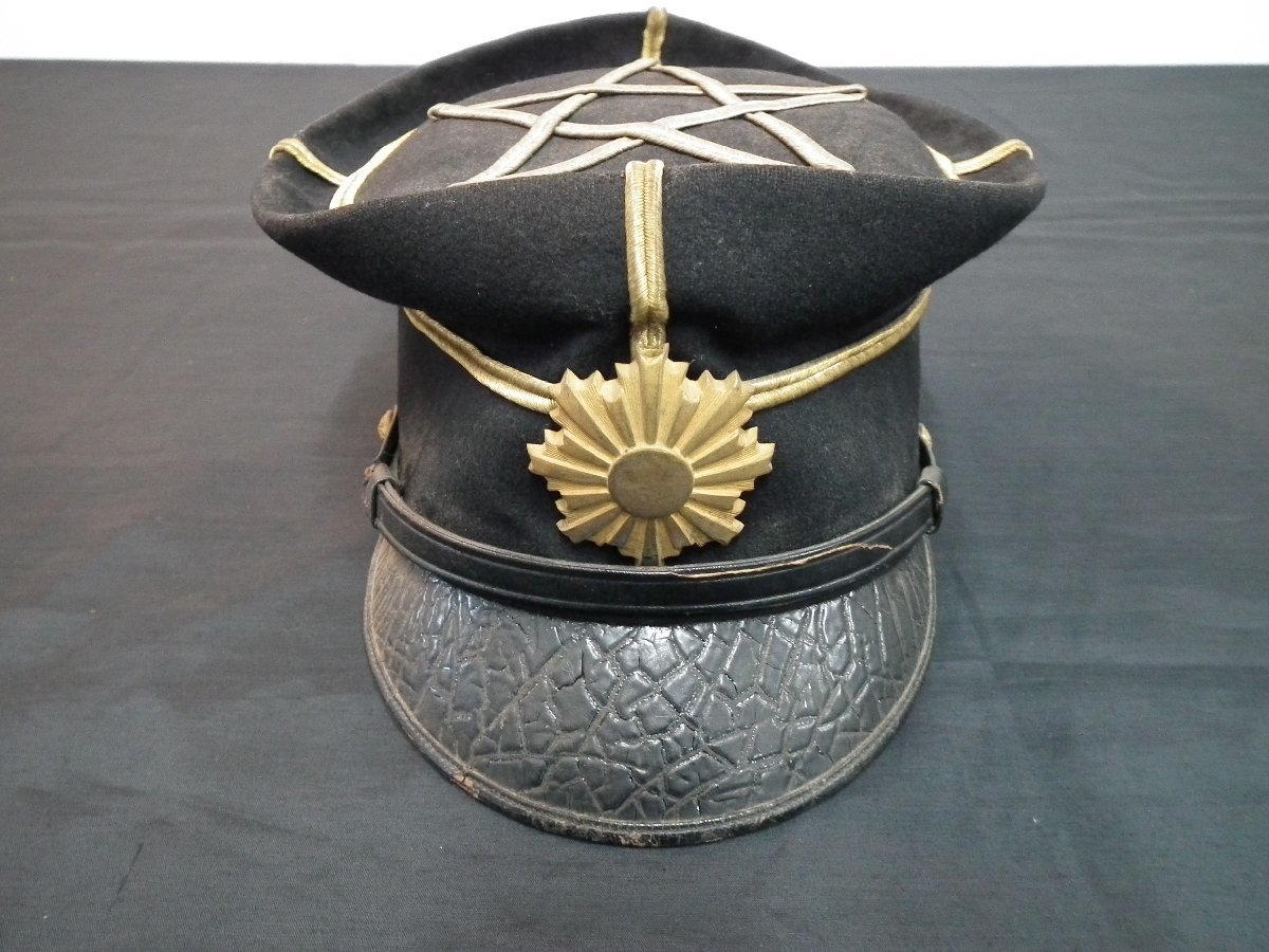 大日本帝国陸軍 旧日本軍 明治 軍帽 大礼服 軍服 帽子 制帽 五芒星の 