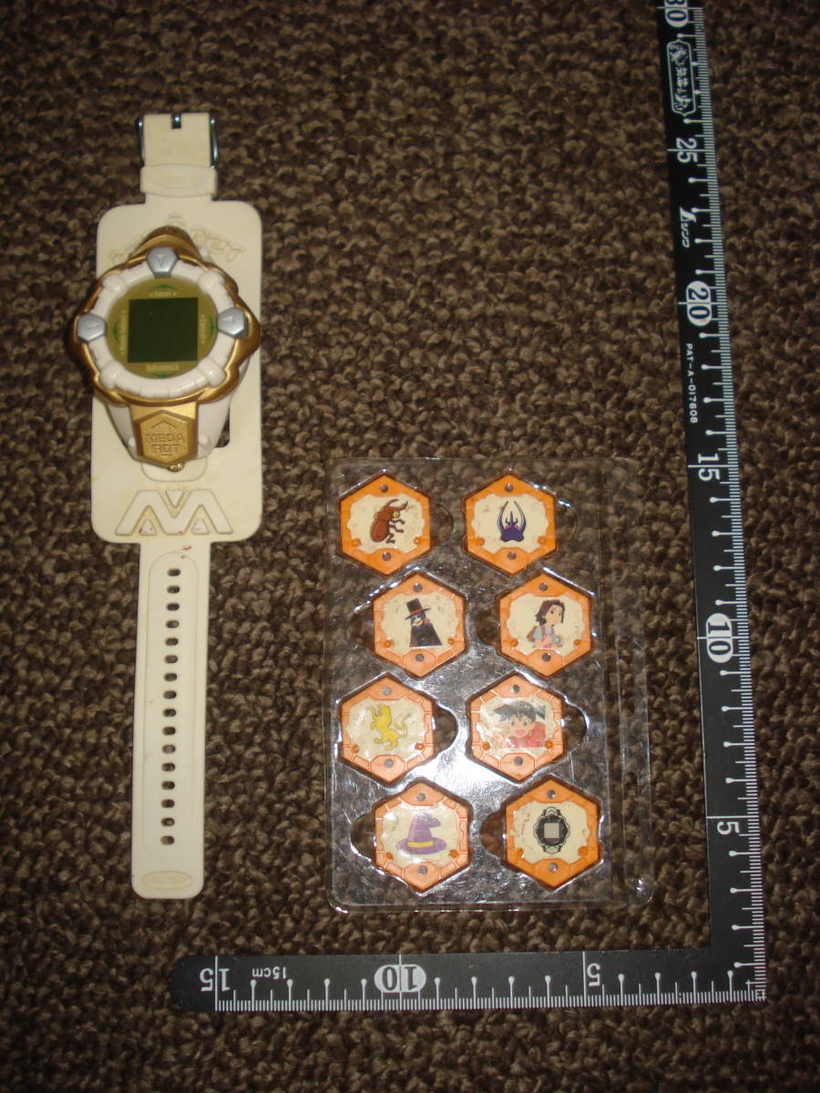 品 当時品 メダロッチアドバンス カブトVer + メダル8枚セット
