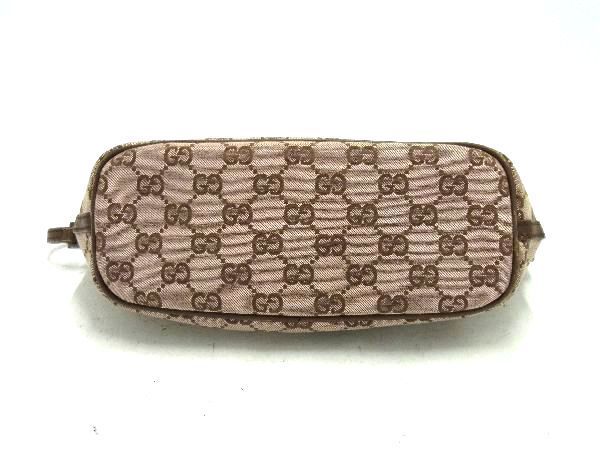 1円 美品 グッチ GUCCI GG柄 アクセサリーポーチ ミニハンドバッグ