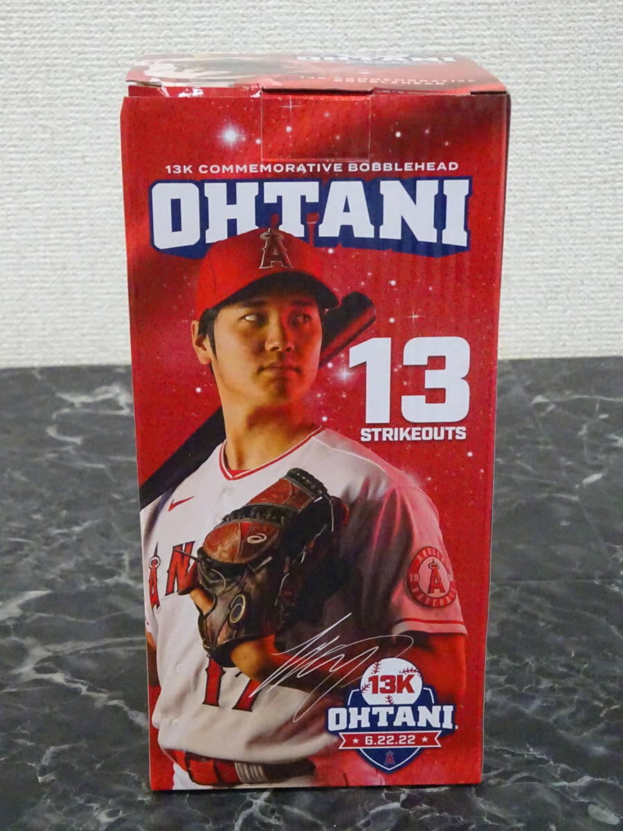 グッズ】 大谷翔平 ボブルヘッド 13奪三振記念 開封 / エンゼルス