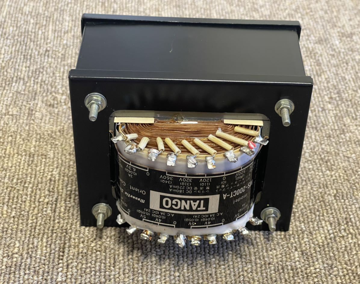 タンゴ MS-200CT-A TANGO - 電源トランス Yahoo!オークション MS 管球