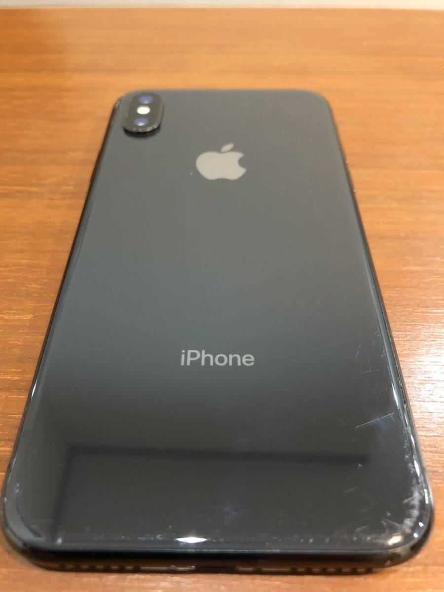 iPhone X スペースグレー 64GB SIMフリー 家電、AV、カメラ 携帯電話