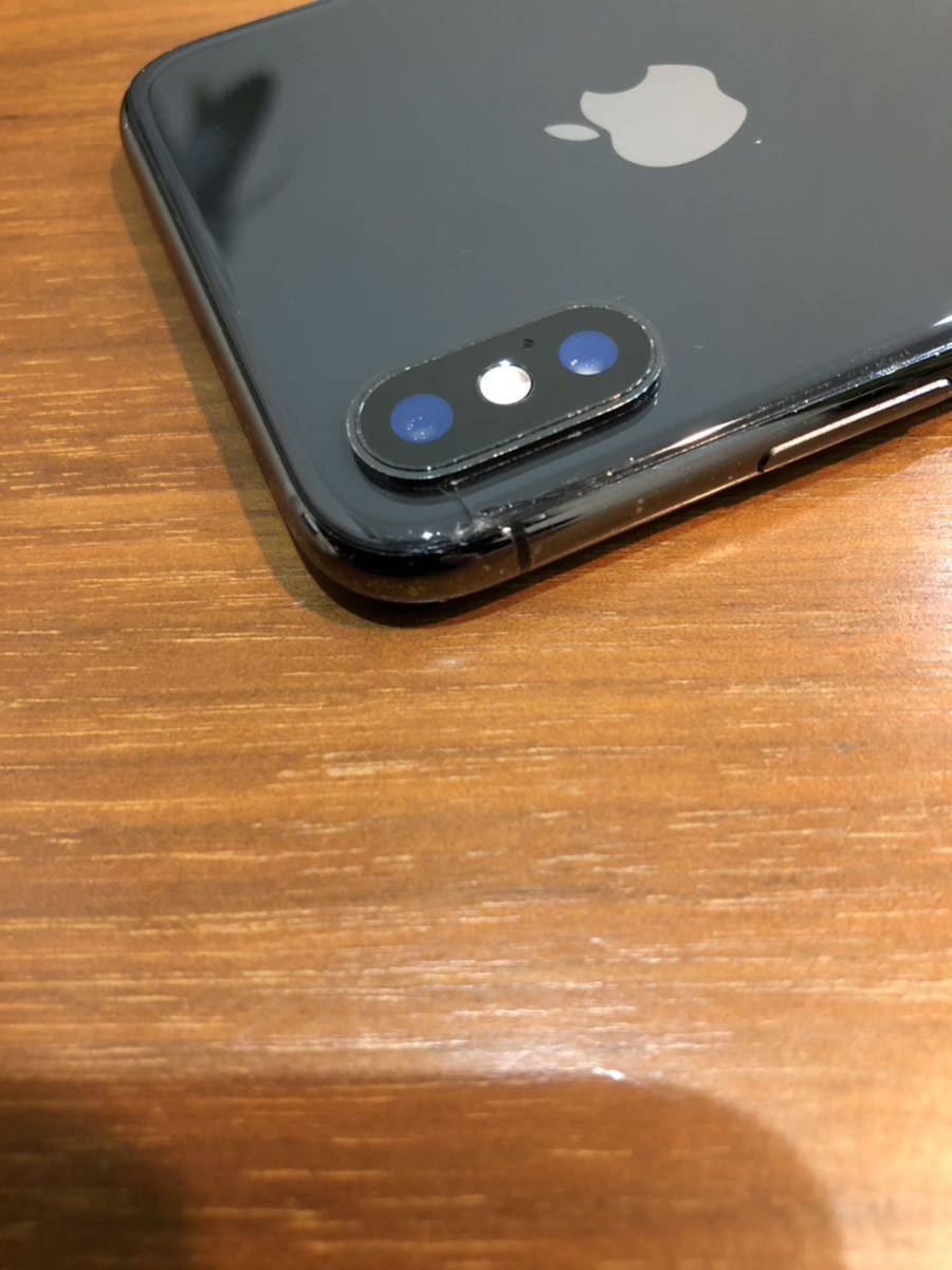 iPhone X スペースグレー 64GB SIMフリー 家電、AV、カメラ 携帯電話