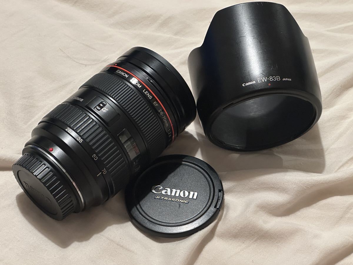 曇りなし&動作良好！Canon EF 28-70mm F2.8L USM 付属品あり！概要欄必読