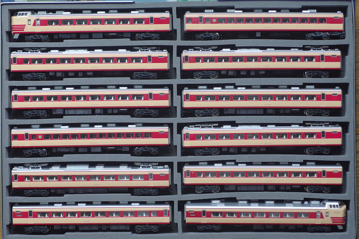 KATO 183系 1000番台「とき」「あずさ」基本7両＋増結２両2モハ（M車）１両　計１２両　