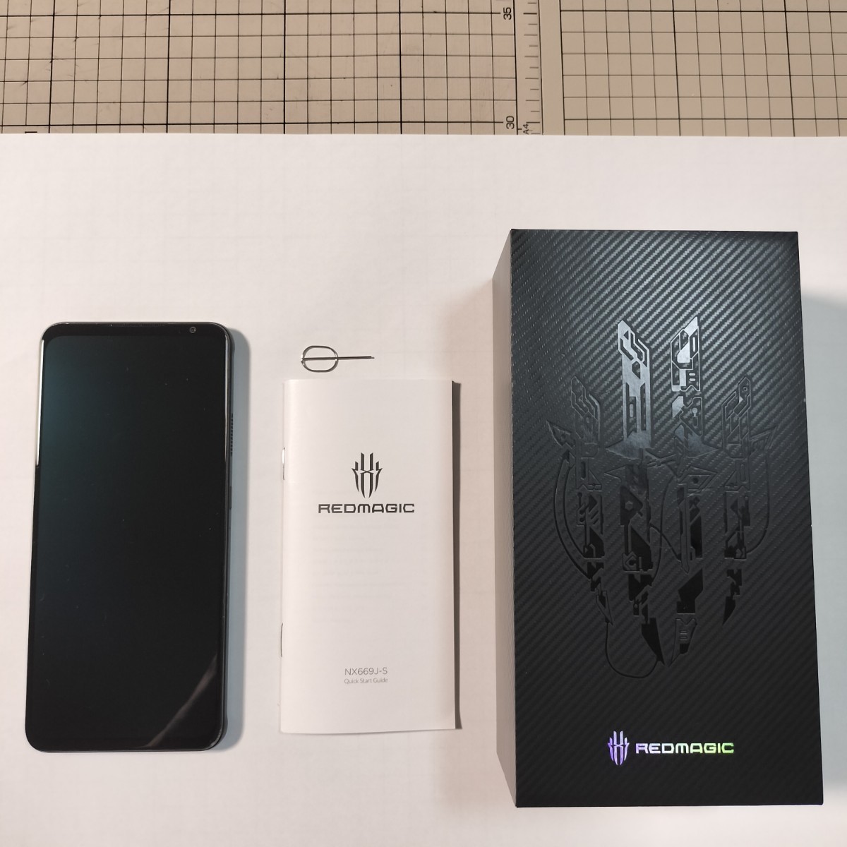 品 REDMAGIC 6s PRO 16GB+256GB NX669J-S Ghost スケルトン SIMフリー 