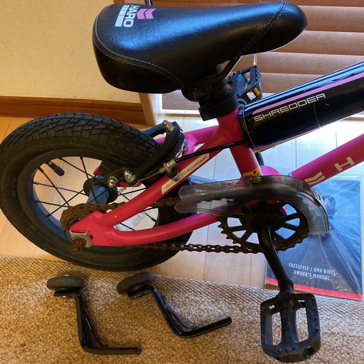 HARO BIKES ハローバイクス BMX 子供用 自転車 キッズバイク ピンク 12