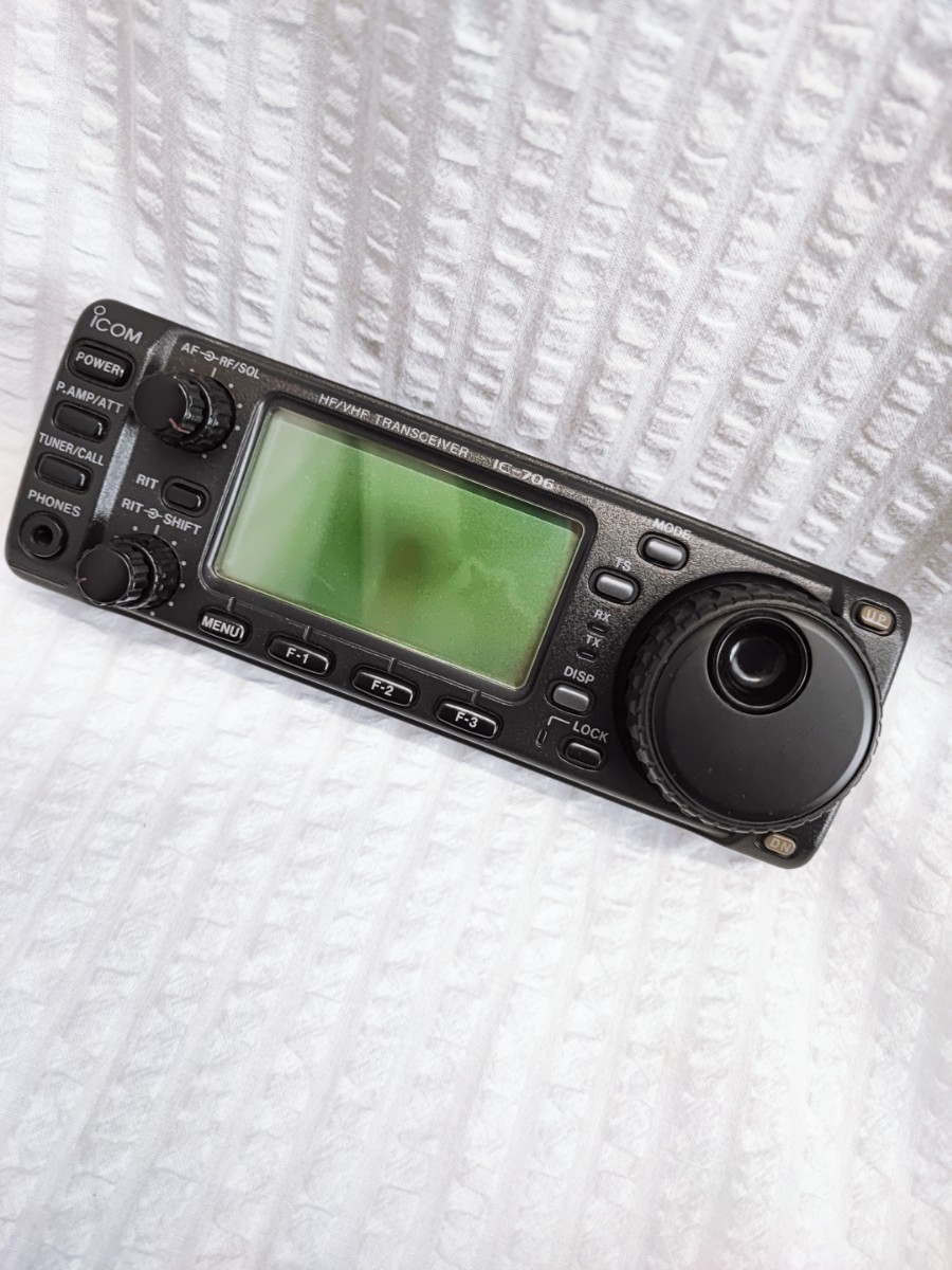 ICOM IC-706 無線機 アイコム HF/VHF TRANSCEIVER トランシーバー 当時