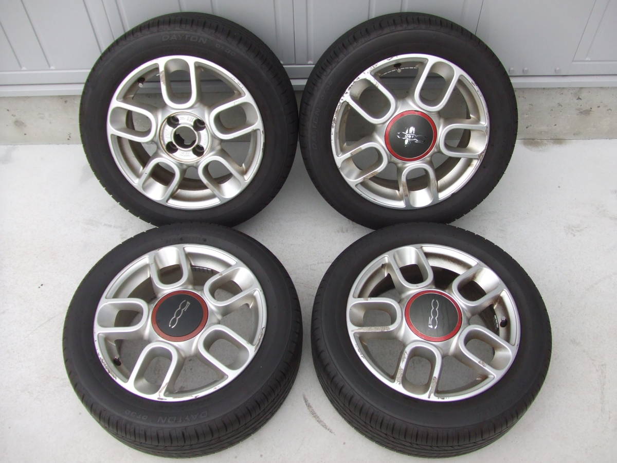 FIAT ☆ フィアット500 純正 15インチ アルミホイール 4本 6J X 15 