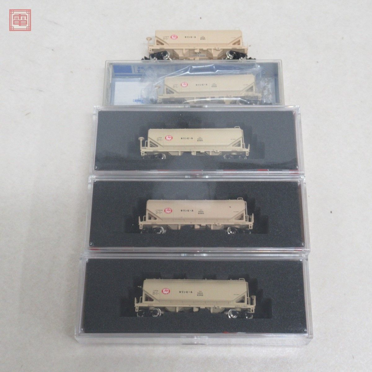 ポポンデッタ 7045 ホキ9800 キリンビール 計5両セット Nゲージ 鉄道模型 ケース欠品有【10