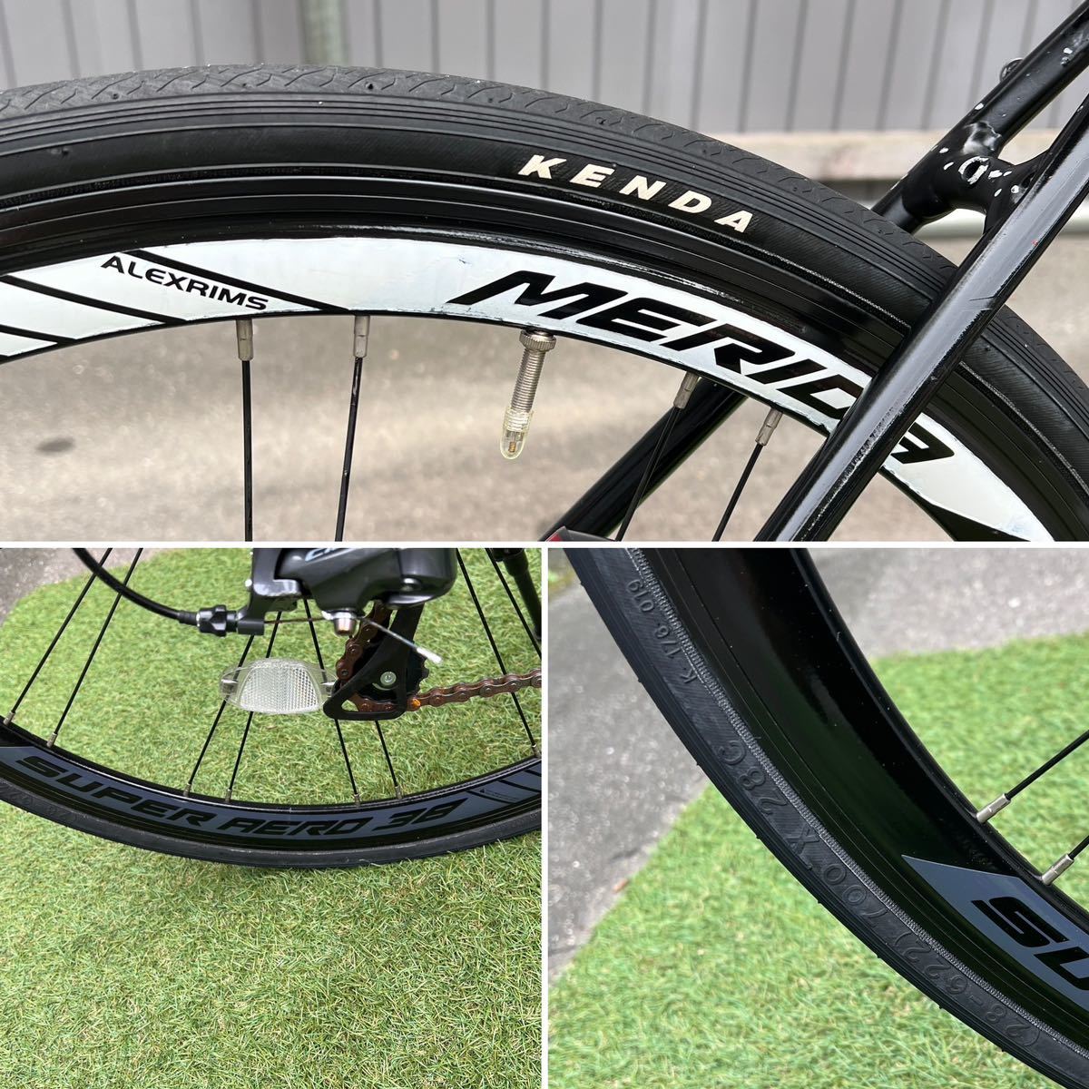 B1127 直接取引大歓迎 MERIDAメリダ GRAN SPEED 250 50cm 28インチ 2 
