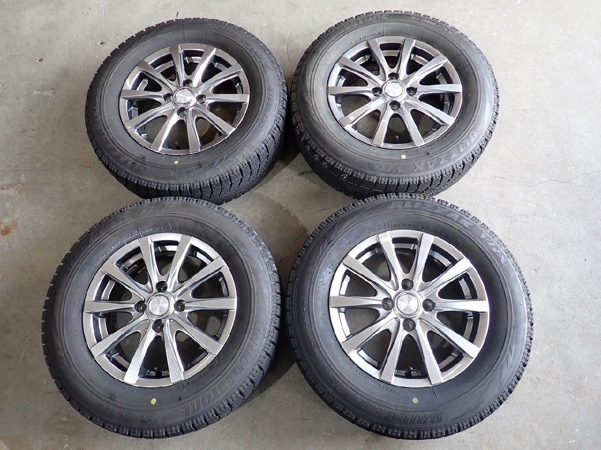 YS0944【送料無料185/70R14】E12ノート カローラフィールダー 2019年製 