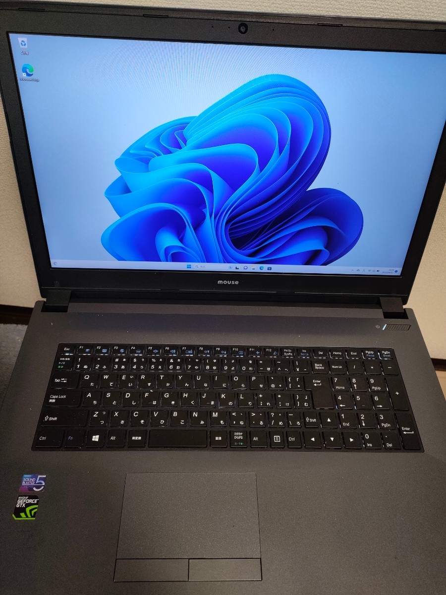☆Mouse computer 17.3型ノートパソコン MB-W880 Core i7-8750H 2.20