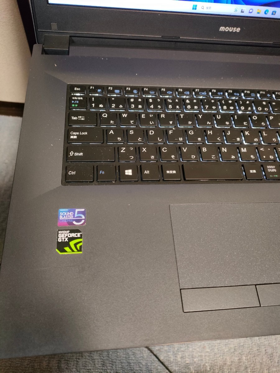 ☆Mouse computer 17.3型ノートパソコン MB-W880 Core i7-8750H 2.20