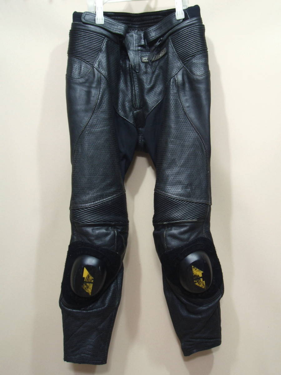 M41909【Taichi】ライダース レザーパンツ 厚手
