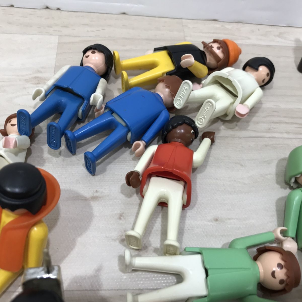 当時物 1970年代 プレイモービル 人形 セット まとめ geobra 昭和