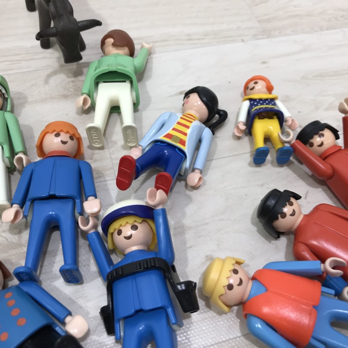 当時物 1970年代 プレイモービル 人形 セット まとめ geobra 昭和
