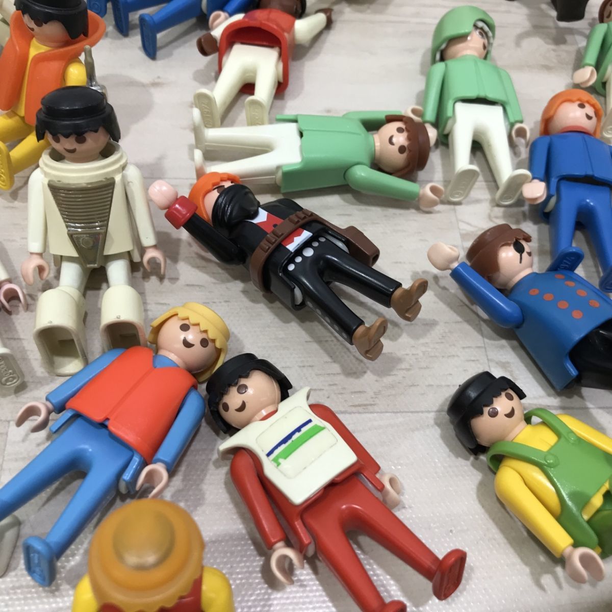 当時物 1970年代 プレイモービル 人形 セット まとめ geobra 昭和