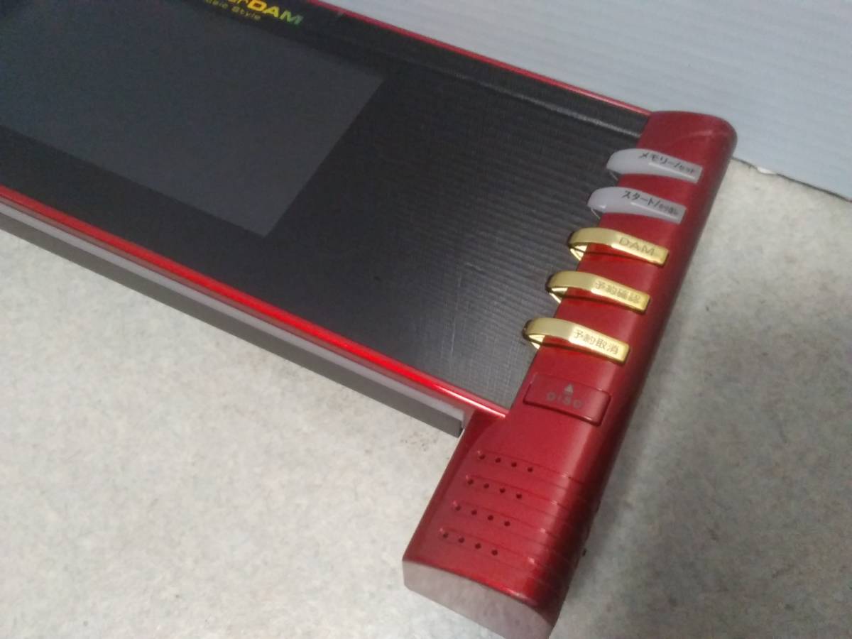 カラオケ DAM-XG1000Ⅱフロントパネル　動作確認品！ _3