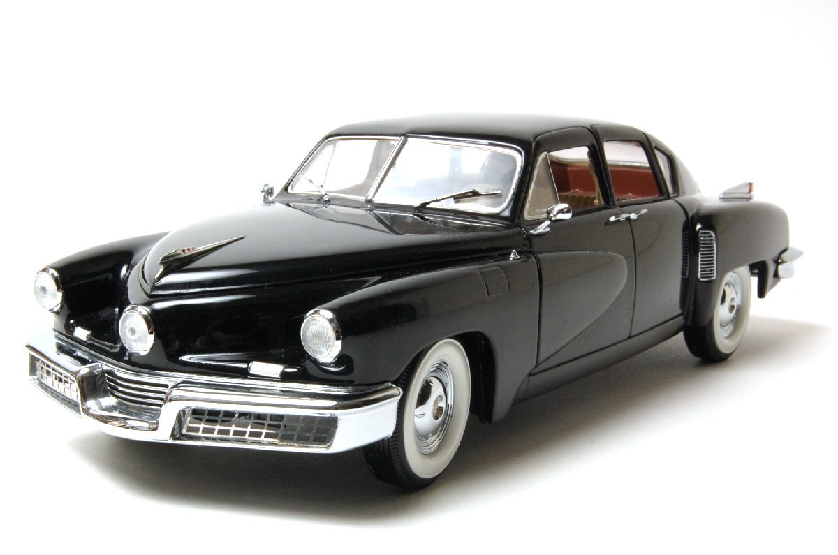 Kyosho 1/18 Tucker Torpedo 1948 – Maquette Voiture De Collection Noir, édition Limitée