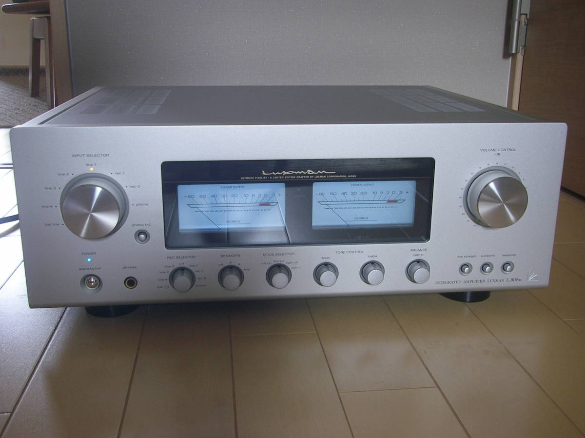 LUXMAN ラックスマン　プリメインアンプ　L-505u 完動品　美品
