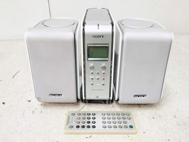 ソニー デスクトップオーディオ LAM-X1 SONY Hi-MD SoundGate 電源入り
