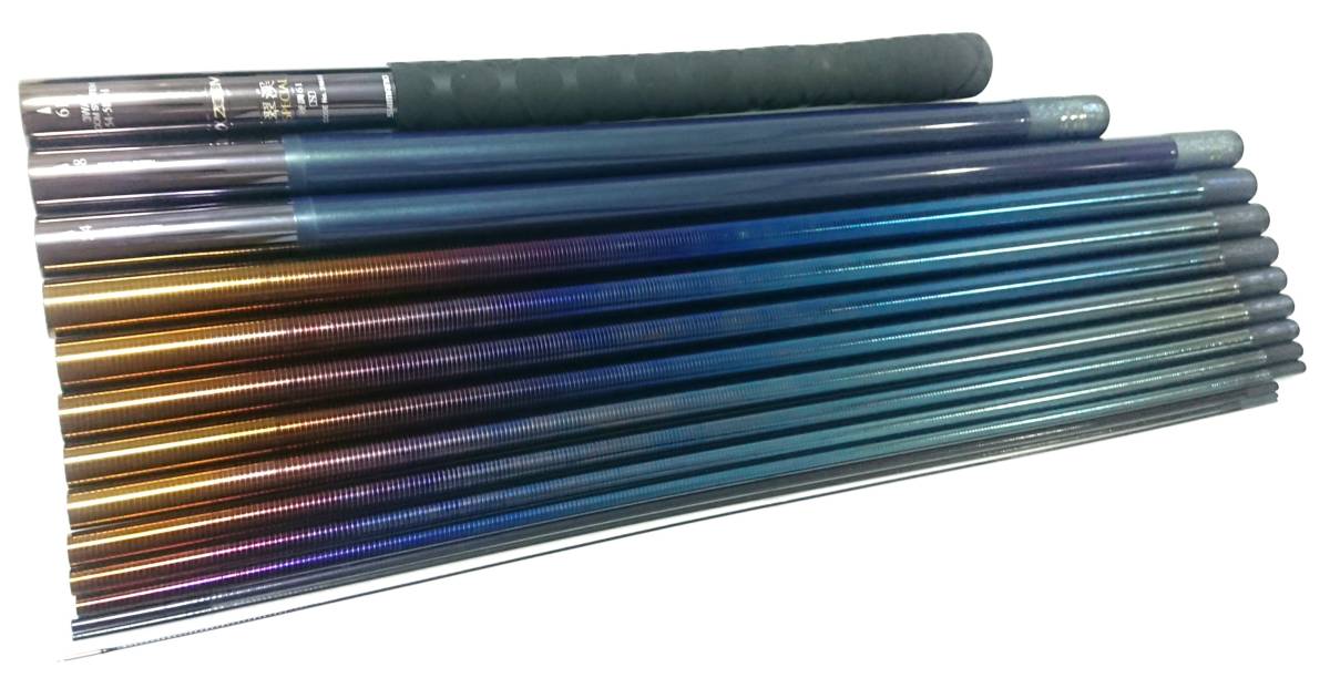 渓流釣りにシマノ αズーム 翠渓 SX 中硬 61 ( 53-57-61ズーム