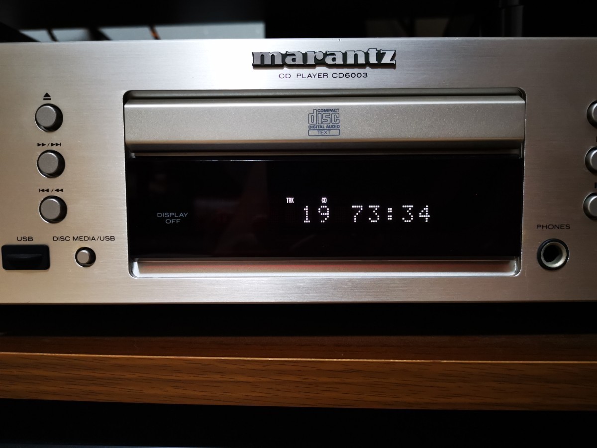 MARANTZ マランツ CD6003 CDプレイヤー 2010年製 【ジャンク 